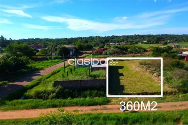 lote de 360 m2 en el barrio Fátima, a pasos del circuito comercial de Encarnación, foto 2