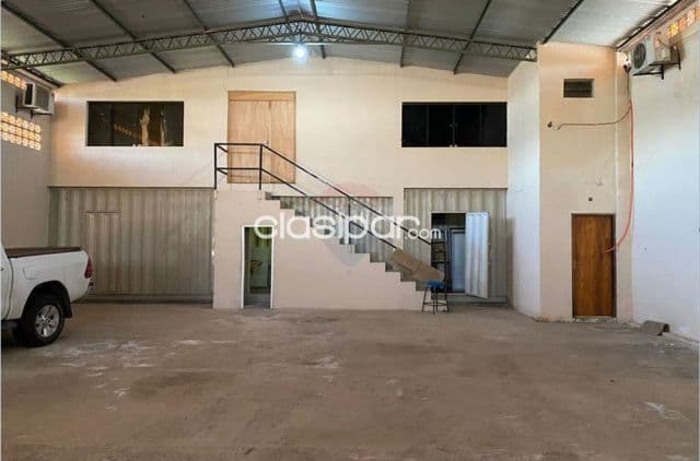 Limpio: 360m2 importante depósito + oficinas + normativas en regla, 6.000.000 gs