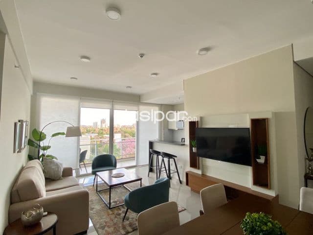 Dpto amoblado semi nuevo, Villa Morra