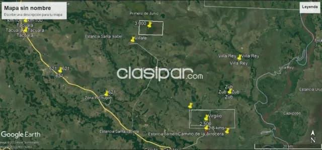 Terreno de 3000 Has En Benjamin Aceval-CLLA4816165, foto 4