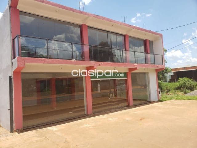 Capiatá (ruta1, ruta2): Alquilo/ vendo: 800 m2, showroom + deposito + oficinas — foto principal