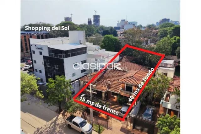 Terreno - Venta - Paraguay Asunción Las Lomas (Carmelitas) VENDO TERRENO DETRAS DEL SHOPPI — foto 2