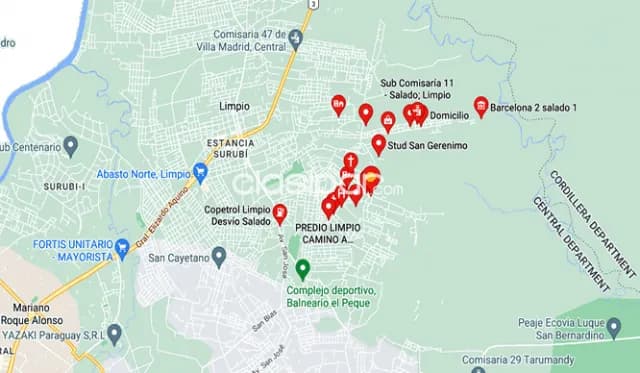 De terreno ruta salado limpio — foto 2