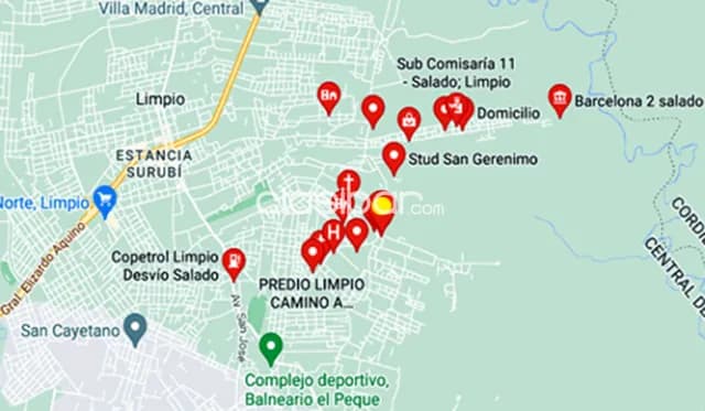 De terreno ruta salado limpio — foto 3