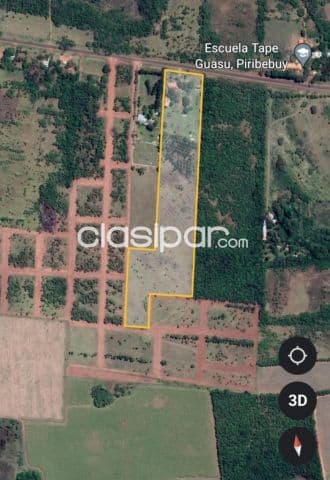 Piribebuy – barrero: 5.5 has, zona turistica, casa de campo, loteamientos, 280.000 usd, foto 1