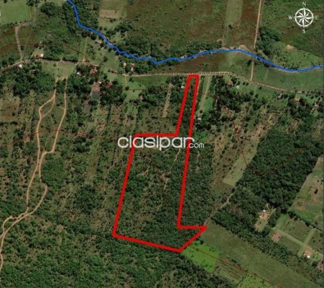 Altos - atyrá: 13 has, arboladas 100% aprovechable, ubicación ideal, 140.000.000 gs/ha