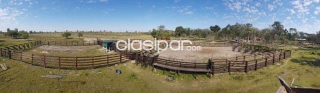 Estancia en benjamin acebal - chaco, sobre ruta asfaltada