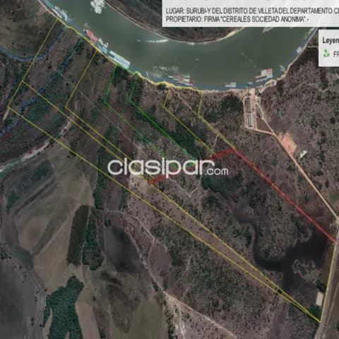 Villeta, vendo 4 fracciones sobre el rio py, de 16 a 37 has, foto 3
