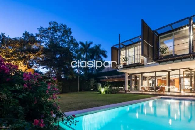 Carmelitas – Las Lomas: 1.560m2, imponente residencia minimalista, 4 suites, jardín, pisci, foto 2