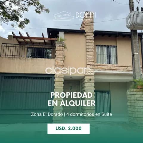 Bo el dorado: Elegante residencia, 5 suites, amplia recepción, jardín, quincho, piscina — foto 2