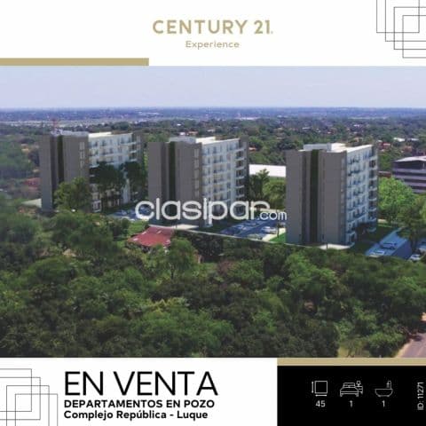 De departamentos en pozo en Luque
