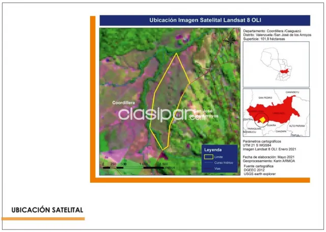 Itacurubí de la cordillera prox. Ruta: 101.9, ideal p/ agroganadería, 50.000.000 gs/ha, foto 5