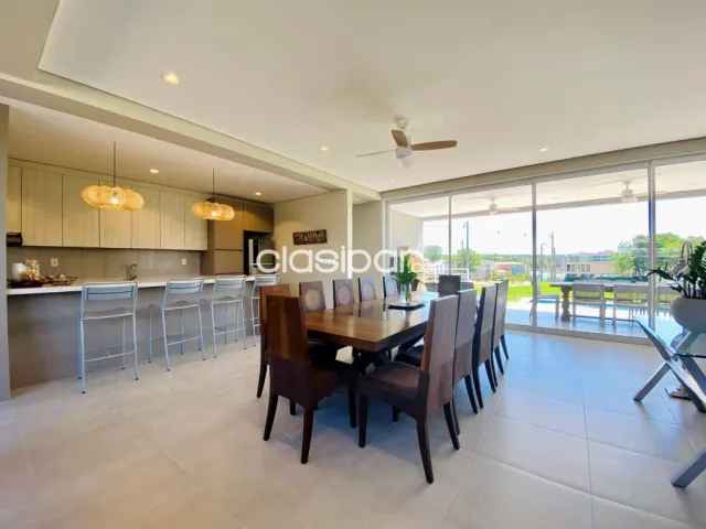 Aqua village sanber: 514 m2, super residencia, 4 dormit, cancha tenis, piscina, seguridad — foto 5