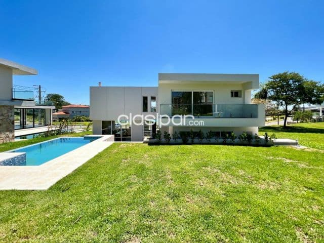 Aqua village: Esquisita residencia, 602 m2, 4 suite, vista crystal lagoons, club house