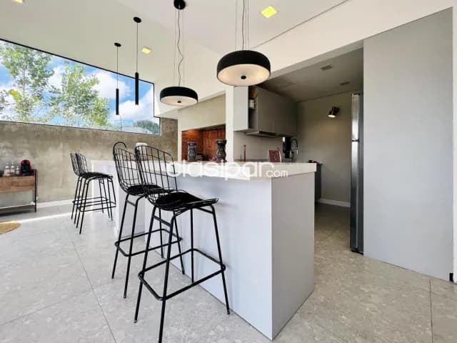 Aqua village – sanber: Residencia minimalista, 546m2, 3 suites, escritorio, area club, foto 4