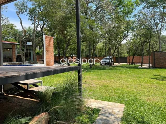 Ciervo cua – sanber: 1.440m2, 4 dormit, paisajismo, gran jardín, piscina, quincho, deck, foto 3