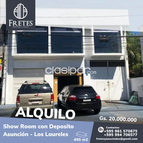 Show Room con Deposito en Asunción Zona Los Laureles, foto 2