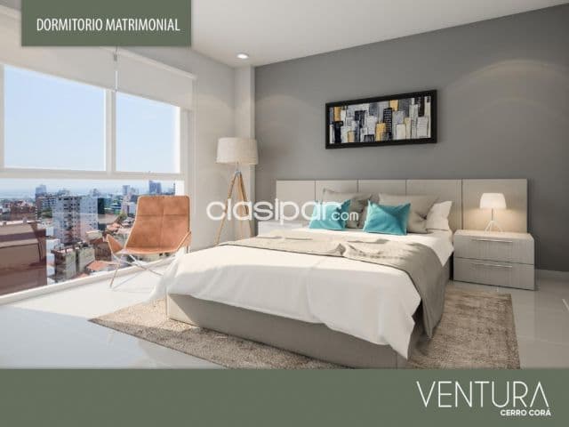 Departamento de 2 dormitorios en Edificio Ventura Cerro Corá, foto 1