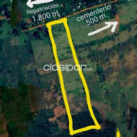 11 hectáreas 4.090 metros cuadrados. A 1.800 metros de la ciudad de Repatriación. VENDO.!! — foto 2
