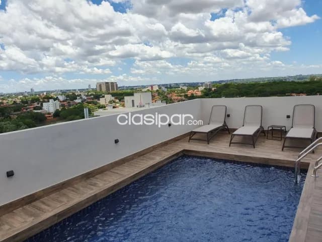 departamento de 1 habitacion piso alto Zona Molas Lopez Casa Rica, foto 2