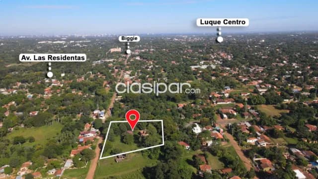 🌳🏡fantástico terreno de 6.755 m2 en esquina - zona palacio de justicia de Luque — foto 2