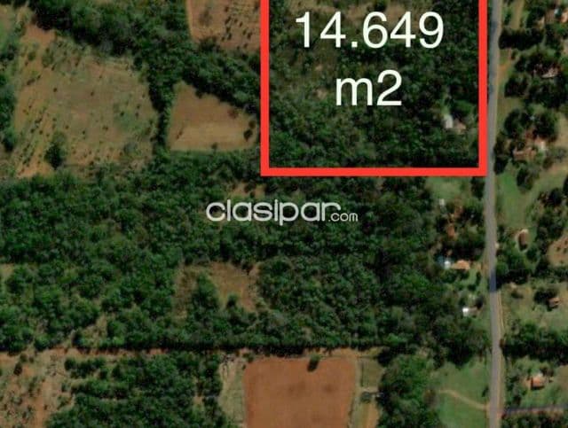 Ita, vendo terreno de 14.679 m2, sobre asfalto