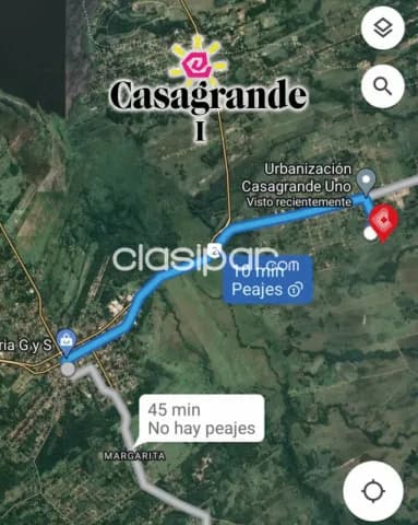 Barrio casagrande i, de ypacarai, 12 X 30m. Lote 360 m2., a solo 6 cuadras de ruta, foto 5