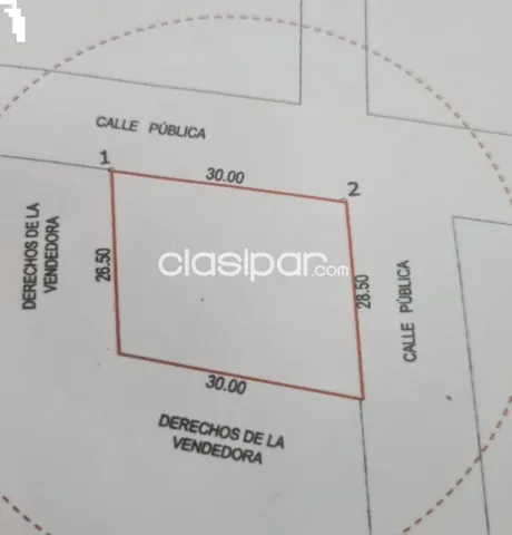Terreno en Capiata de 825 m2 entre las rutas 1 y 2, foto 2
