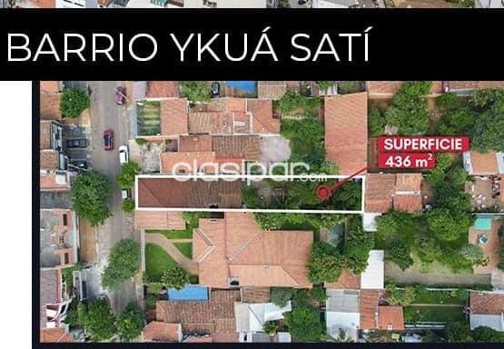 Terreno en barrio ykua sati