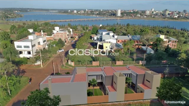 dúplex a estrenar en el barrio Mbo´i Ka´e: 3 habitaciones y 3 baños, foto 2