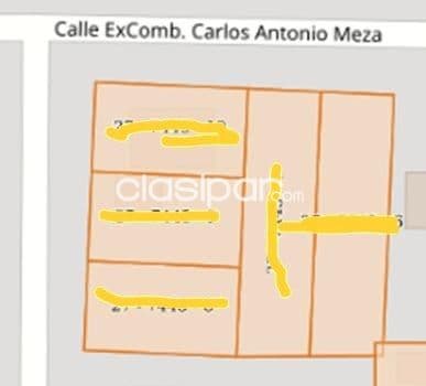 terreno en esquina de 2.131 m2, zona Rakiura,sobre asfalto