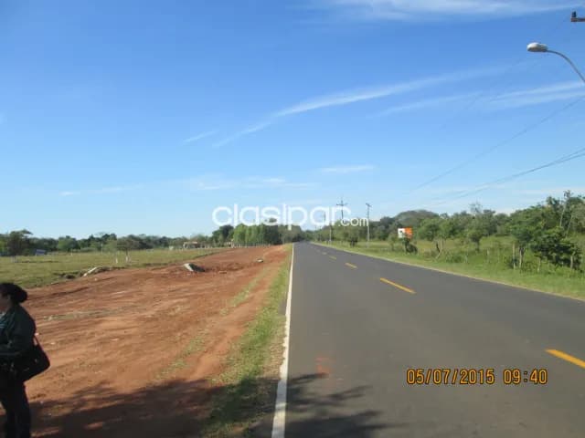 1 Hectárea en Paraguarí Escobar Oferta sobre ruta para estación de servicio — foto 2