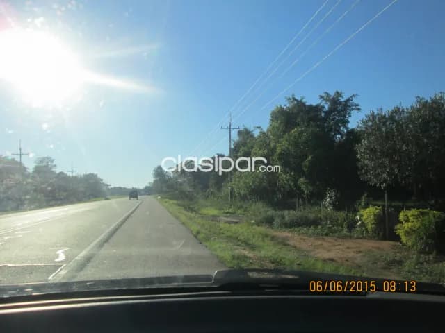 1 Hectárea en Paraguarí Escobar Oferta sobre ruta para estación de servicio — foto 3