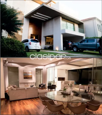 La Trinidad 3: Elegante residencia, 4 dormit, terminación superior, jardín, piscina — foto 2