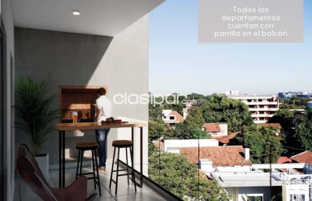 Departamento Monoambiente 43 m2 en Edificio Comarca Los Laureles, foto 3