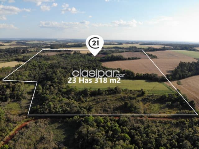 En venta propiedad de 23 has. En la ciudad de nueva alborada, itapúa, foto 1