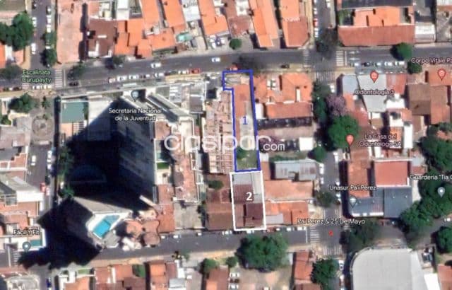Oferto un terreno de calle a calle a pasos de 25 de mayo y pai perez