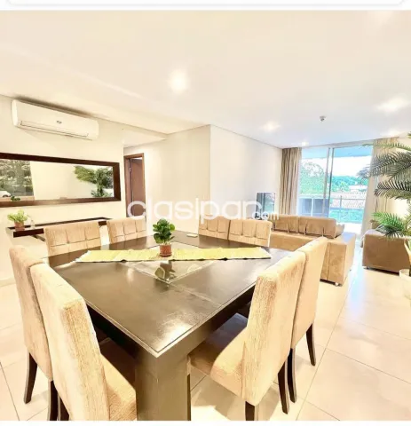 Villa Morra: Amplio depto. 2 suite, totamente amoblado, 1.200 usd, foto 2