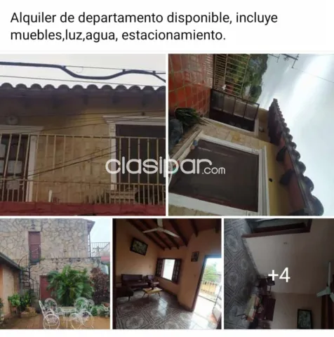 De departamento [hospedajedisponible. Incluye muebles, luz, agua estacionamiento, foto 2