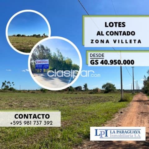 Terrenos en villeta. Contado oferta...!!!!!!!!!