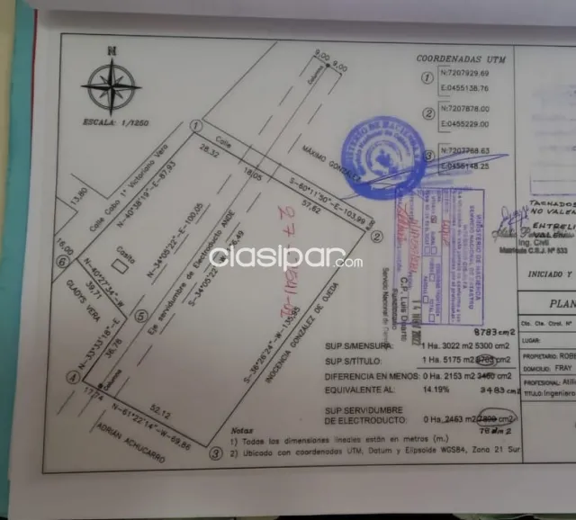 Luque – sanber: 15.000 m2 p/ urbanizaciones, desarrollos, 900.000.000 gs, foto 5