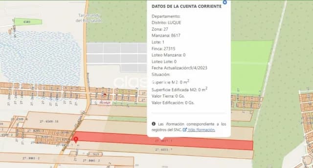 Luque - tarumandy: 60 has p/ desarrollos inmobiliarios, loteamientos (zona de condominios), foto 2