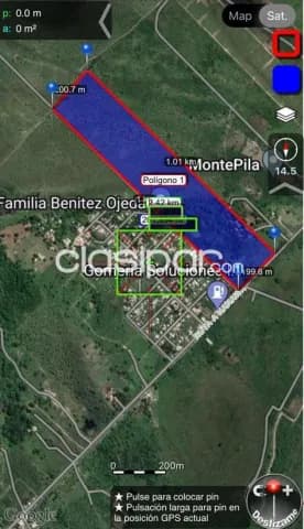 Chacoí: 20 has, s/ ruta – cercanias nuevo pueste p/ desarrollos fabricas, etc — foto 3