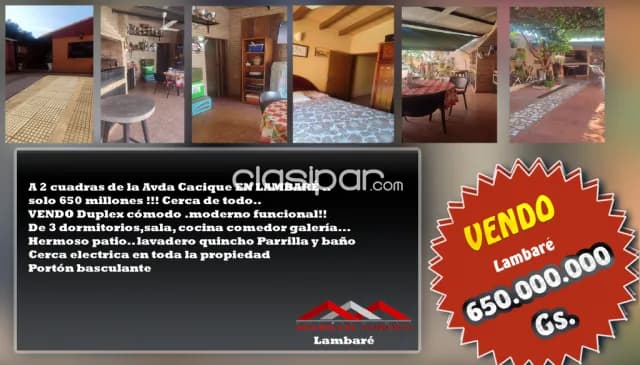 Duplex!! Cerca de todo! Cod cl: 888, foto 2
