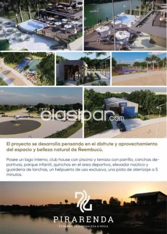 Terreno en Barrio Cerrado Pirarenda - Ñeembucu, foto 5