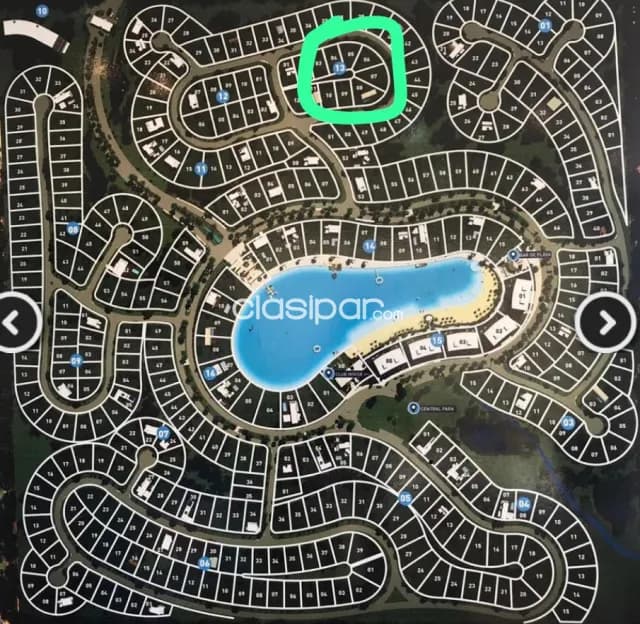 Aqua village – sanber: Magnifico terreno en altura, 590 m2, p/ residencias, 130.000 usd — foto 3