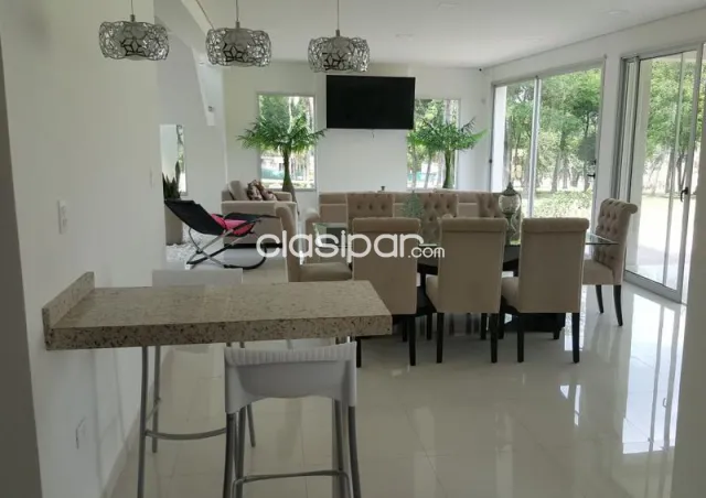 Aqua village – sanber: Lujosa residencia, 3 dormit, ubicación ideal, jardín, piscina, foto 4