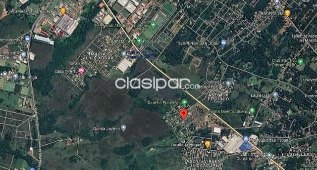 Terreno en esquina, Fracción los Naranjos, Ypane — foto 3