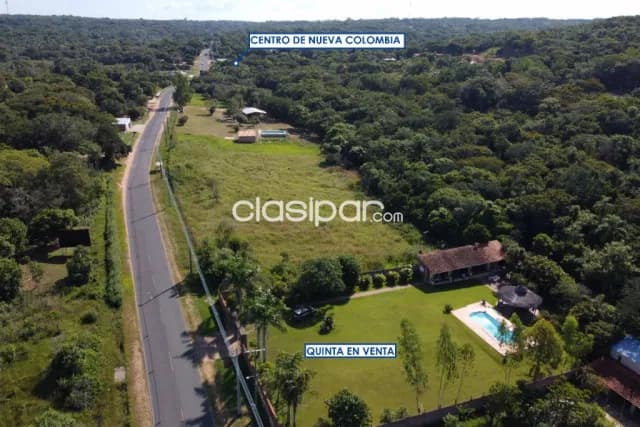 En venta hermosa casa quinta con piscina en nueva colombia dpto. De cordillera !!!, foto 4