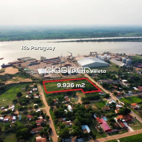 Terreno en venta frente a la aduana de Villeta — foto 3